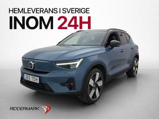Volvo XC40 Recharge Ultimate Panorama H/K 360° Drag 408hk