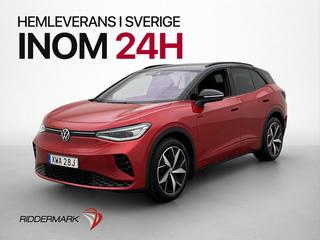 Volkswagen ID.4 GTX 77 kWh 4Motion Värmare 360° Drag MOMS