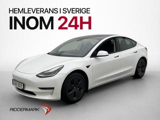 Tesla Model 3 Long Range AWD Värmepump Pano Skinn Moms 440hk