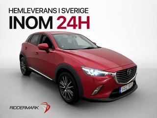 Mazda CX-3 SKYACTIV-D AWD 105hk Drag BOSE Bluetooth HuD