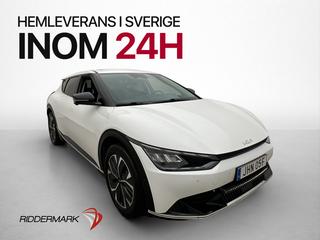 Kia EV6 77.4 kWh AWD Skinn 360° Drag MOMS CarPlay Svensksåld