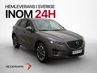 Mazda CX-5 2.2 SKYACTIV-D AWD 175hk Kamera Skinn Navi Elstol