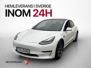 Tesla Model 3 Long Range AWD MOMS Pano Kamera Skinn Navi AP