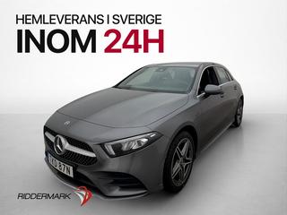 Mercedes-Benz A 250 e AMG Värmare Kamera CarPlay Halvskinn
