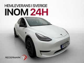 Tesla Model Y Long Range AWD Drag Värmepump Svensksåld