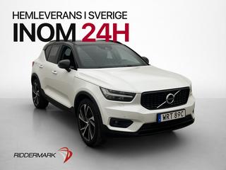 Volvo XC40 T4 Recharge 211hk R-Design Kamera Skinn Drag VOC