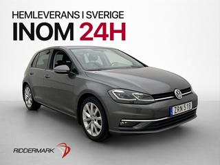 Volkswagen Golf GT Kamera CarPlay Rattvärme 0,52l/mil ISOFIX