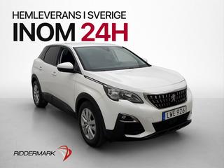 Peugeot 3008 BlueHDi 120hk Motorvärmare CarPlay Sensorer