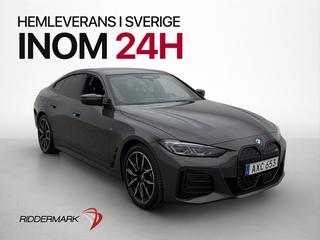 BMW i4 M50 xDrive 544hk Navi 360° H/K Värmepump Drag MOMS