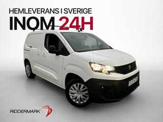 Peugeot Partner 130hk Värmare Dragkrok B-Kamera CARPLAY Moms