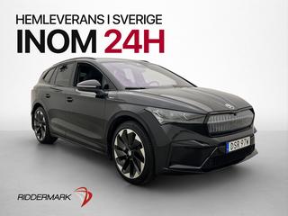 Škoda Enyaq 80x Sportline Crystal Drag Värmare 360° HUD MOMS