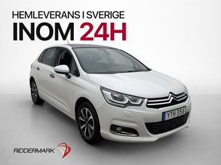 Citroën C4 130hk 1.2 e-THP EAT P-sensorer Panorama CarPlay